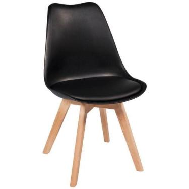 Imagem de Cadeira Leda Preta Conforto E Estilo Para Seu Ambiente De Trabalho - D
