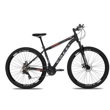 Imagem de Bicicleta Toronto Aluminio Preto/Laranja Quadro 17 Aro 29 Colli