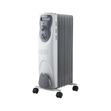 Imagem de Aquecedor a Óleo Doméstico 1500W Cinza Ventisol 220V, Branco e Cinza, 