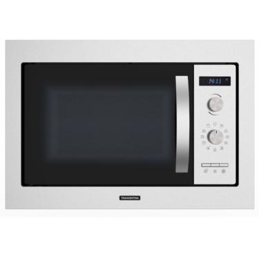 Imagem de Micro-ondas de Embutir Tramontina Inox Cook 25L 94880-006 com Grill em Aço Inox 220V