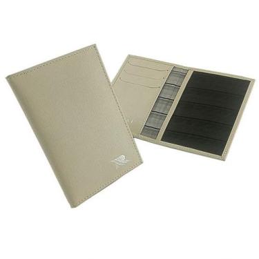 Imagem de Carteira Porta Documento Veícular Couro RFID Blocking 118-R Raffai Cou