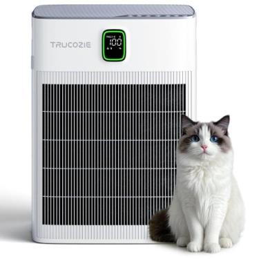 Imagem de Purificador de ar Trucozie T554 para uso doméstico de até 2000 pés qua