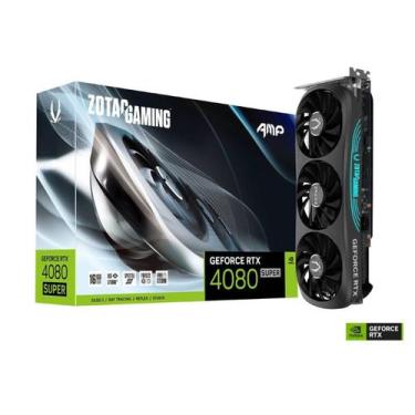 Imagem de Placa de Vídeo Zotac RTX 4080 SUPER AMP 16GB GDDR6X 256bit DLSS 3 - ZT