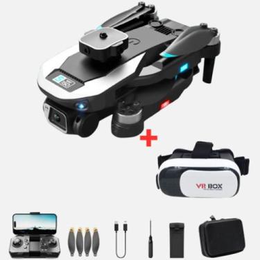 Imagem de Drone S150 Câmera Dual Evita Obstáculos, 1 Bateria + Óculos VR - Drone