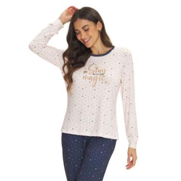 Imagem de Pijama Feminino Inverno Peach Touch Peluciado - DK HOMEWEAR, M