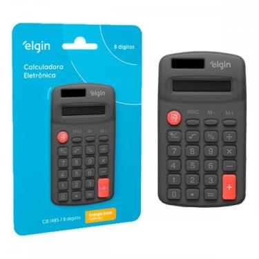 Imagem de Calculadora De Bolso Elgin Cb1485 Preta