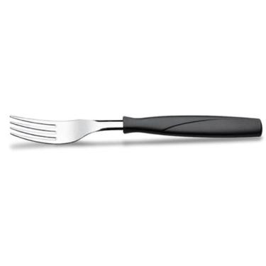 Imagem de Garfo de Mesa Aço Inox Cabo Preto Brinox
