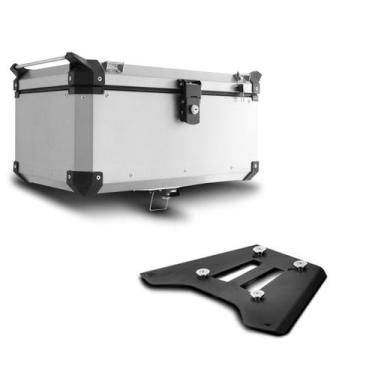 Imagem de Baú+base de fixação top case 56 l super adventure gs 1200 premium/r 12