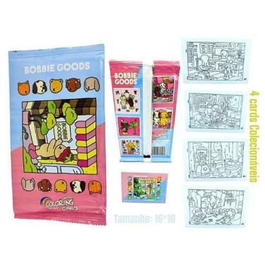 Imagem de Envelope com Cards para Colorir - Bobbie Goodies - 4 Unidades