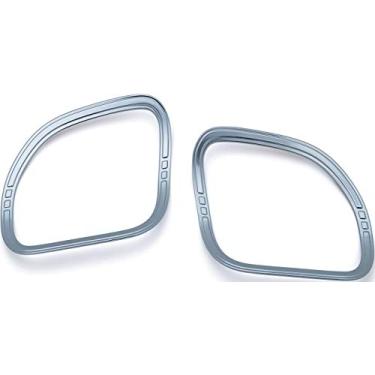 Imagem de Kuryakyn 7385 Acessório de destaque de motocicleta: acentos de alto-falante tri-Line para motocicletas Harley-Davidson Road Glide 2015-19, cromado, 1 par