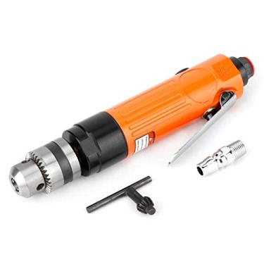 Imagem de furadeiras elétricas Máquina de perfuração pneumática reta de alta velocidade de 3/8 pol. com mandril de 1,5-10 mm/0,06-0,4 pol.
