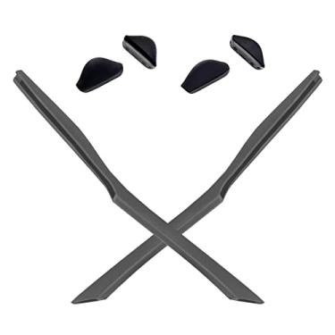 Imagem de Mryok Peça de reposição para óculos de sol Oakley Chainlink OO9247 – cinza exclusivo