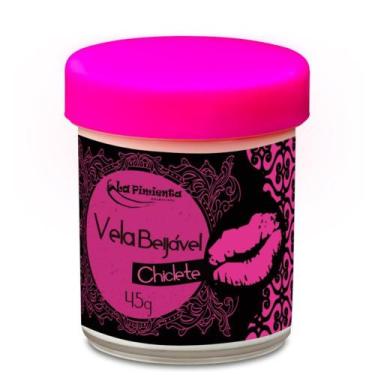 Imagem de Vela Beijável Hot Chiclete 45G - La Pimienta