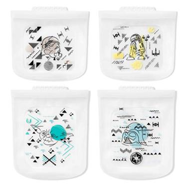 Imagem de Pyrex Bolsa reutilizável para armazenamento de alimentos de grau platinado, Disney Star Wars