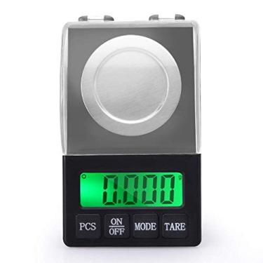 Imagem de balanças de bolso 0,001g, escala de miligrama para cozinha, balança digital de bolso, mini-escala de pesagem portátil, display lcd, recursos para cozinha, joalharia, café