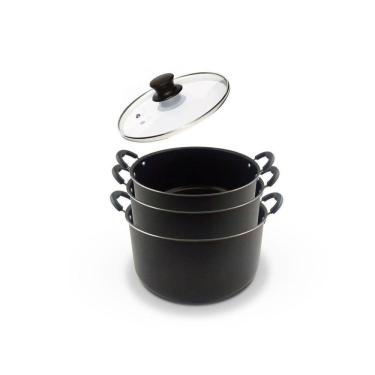 Imagem de Kit 3 Caçarolas Dona Chefa Antiaderente Em Alumínio 24 26