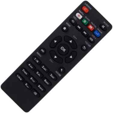 Imagem de Controle Remoto Tv Box-Aquário-Stv-2000 V3 Com Teclas Netflix / Spotif