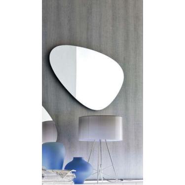 Imagem de Espelho Orgânico Autoadesivo Lapidado 60X50cm - Woodglass