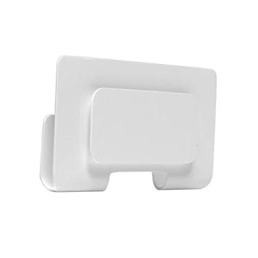 Imagem de Homoyoyo suporte de telefone para montagem em parede stents para celular suporte para celular suporte de carregamento de telefone de parede Montado na parede carregador branco