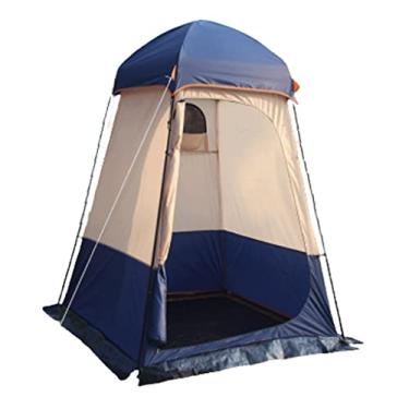 Imagem de Guarda-roupa Camarim Portátil Camping Chuveiro Tenda Espaço Grande para Privacidade Tenda com Mudança de Piso Camarim Fácil de Montar armário