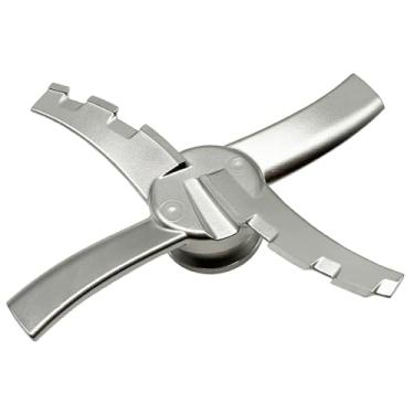 Imagem de Lâmina de reposição resistente 726KKU300 compatível com Ninja Creami Series CN201A CN205A CN301CO CN301CCO CN305A NC100 NC101 NC201 NC299AMZ NC300 NC300C NC301 NC301C Sorveteiras