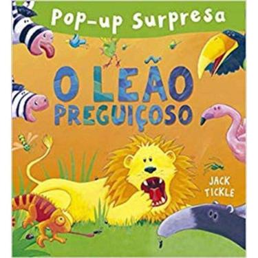 Imagem de Pop-up Surpresa - O Leão Preguiçoso