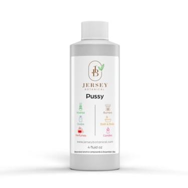 Imagem de Jersey Botanical - Óleo de fragrância Pussy de 118 ml para fabricação de sabão, fabricação de velas, cera perfumada derretida, difusores de óleo de perfume doméstico, bomba de banho, geleca DIY,