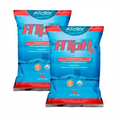 Imagem de Elevador Ph Barrilha Atph+ 2kg Atcllor Kit C/2 Und