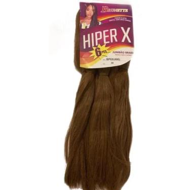 Imagem de Cabelo Jumbo Jumbão Hiper X Kanekalon Tranças Braids Box - HiperX, cor