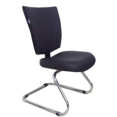 Imagem de Cadeira Interlocutor Fixa Be-One Cromada - 30304 - MARTIFLEX