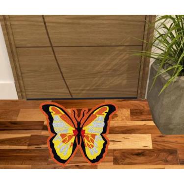 Imagem de Decoração para varanda sacadas, tapete borboleta. - ZAP TAPETES