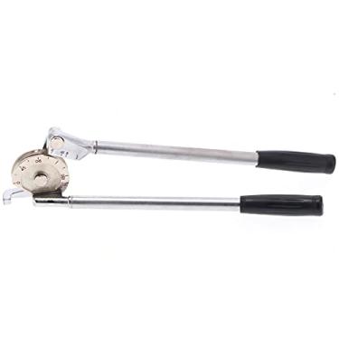 Imagem de Ferramenta Dobradora de Tubos, Dobrador de Tubos de Cobre 25 KN Força Máxima de Curvatura Ferramenta Manual Dobrador de Tubos Borda Espessa Dobrador de Tubos de Cobre para Reparo