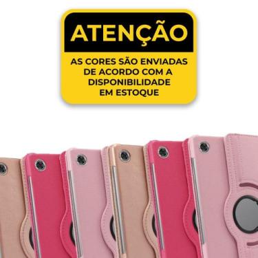 Imagem de Capa giratória Protetora Para Tablet Galaxy Tab A8 + Película Cerâmica