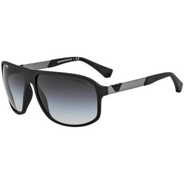 Imagem de Emporio Armani EA4029 50638G Preto Emborrachado Lente Cinza Degradê Tam 64