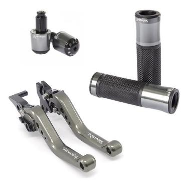 Imagem de Manete Manopla Peso Esportivo Ninja 250 300 400 Z400 Z300 - Stark Race