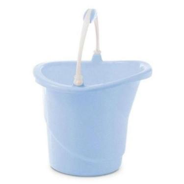Imagem de Balde para Banho 13L Adoleta Fofura Azul Bebê 0802-17