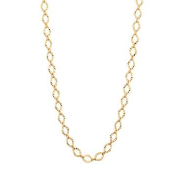 Imagem de Colar Rommanel Banhado A Ouro 18k Feminino Com Design Lindo De Losango