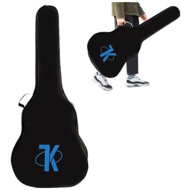 Imagem de Capa Simples Para Violão Clássico nylon 600 Com Abertura Lateral ViaSo