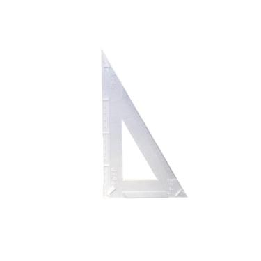 Imagem de Esquadro Escaleno Braille Tátil Baixa Visão 19 Cm 30/60/90 Graus