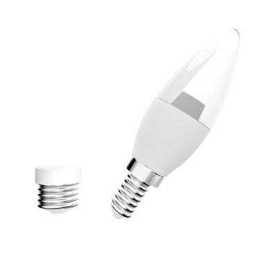 Imagem de Vela led cristal e14 4,5w 4000k 127/220v luminatti
