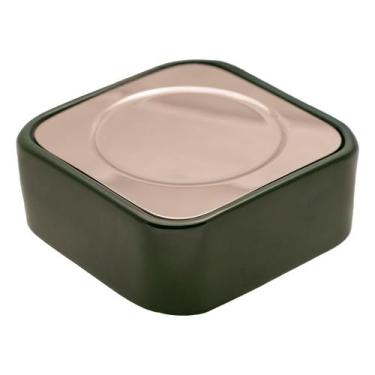 Imagem de Base Cerâmica Fragmentos Verde - St James