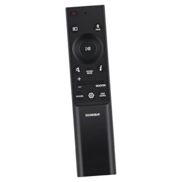 Imagem de GHUST AH81-15047A Controle remoto de substituição para alto-falante Samsung Sound Bar HW-C400 HW-B550F HW-B550/ZA HW-B400F HW-C450 HW-B550D HW-B630 HW-B650 HW-S60T HW-Q600C HW-Q600F HW-S700 0F