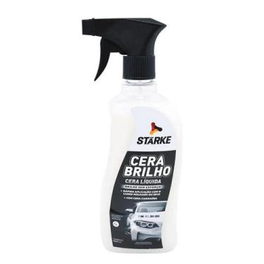 Imagem de Cera Liquida Super Wax Brilho Automotiva Carro Branco Preto - Starke