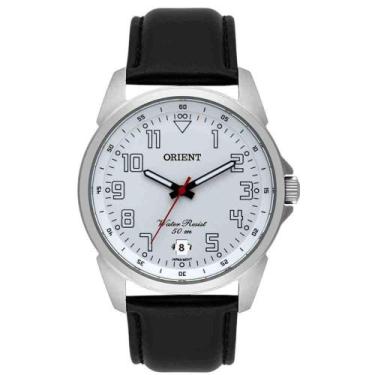 Imagem de Relogio Orient Pulseira Couro Masculino MBSC1031 S2SX