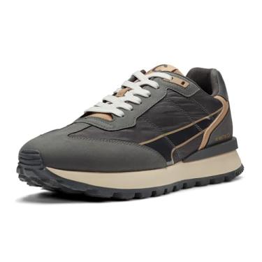 Imagem de Kenneth Cole Footwear Tênis masculino Pryor, preto/cinza, 42