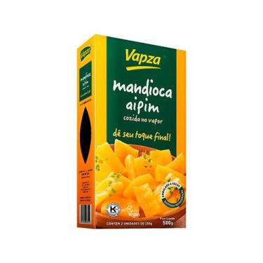 Imagem de Mandioca Aipim Cozida no Vapor Vapza 500g