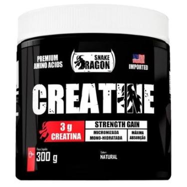 Imagem de Creatina Snake Dragon 300g – Energia e Desempenho-Unissex
