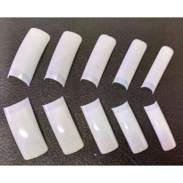 Imagem de 1X Tips Unha Postiça Acrigel Natural