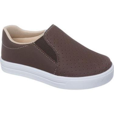 Imagem de Tenis Infantil Iate Slip On Menino Casual Lançamento Sem Cadarço Levís
