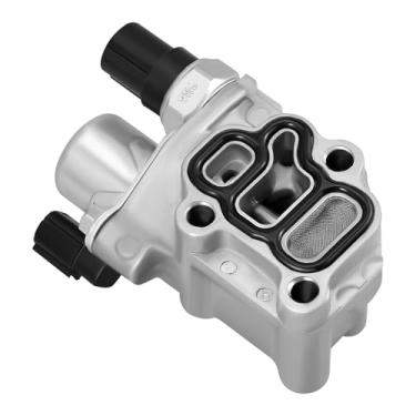 Imagem de 15810-RAA-A03 VTEC Válvula solenoide carretel com interruptor de pressão de óleo e junta compatível com Honda Acura 2.4L Accord CR-V Element 2.0L Civic RSX 2002-2011 Replace# 15810-PPA-A01 1581 15810